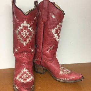 Red Circle G (by Corral) Cowboy Boots